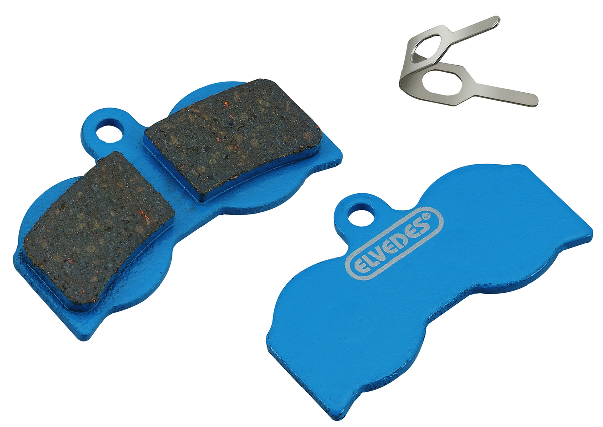 Paire plaquettes de frein organic Elvedes pour Hope XC 4-Piston