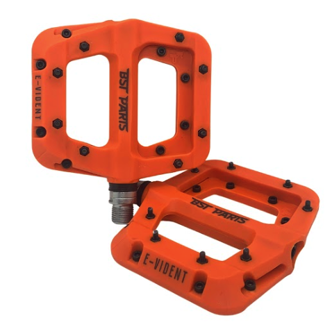 Pédales BST Parts E-Vident Nylon orange