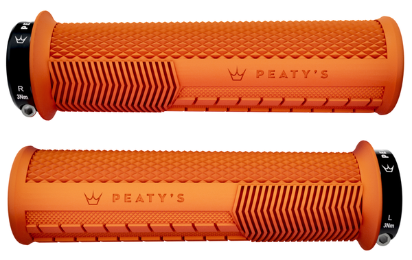 Poignées Peaty's Monarch Knurl épais (32-34mm) Supersoft