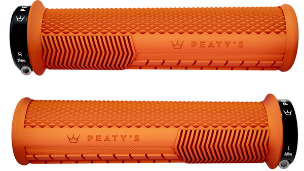 Poignées Peaty's Monarch Knurl fin (30-32mm) Supersoft