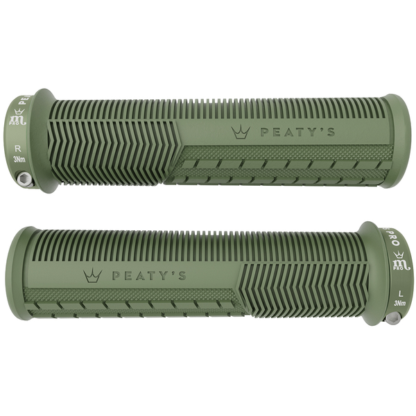 Poignées Peaty's Monarch Pro Mushroom fin (30-32mm) Supersoft