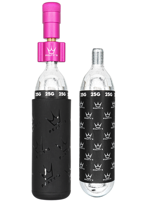 Pompe / gonfleur CO2 Holeshot Peaty's - MTB (25g) - Punch