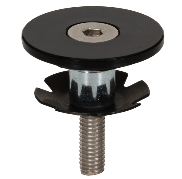 Top cap plat + étoile de direction 11/8" metal tube Elvedes