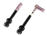 Valves (44mm) et bouchons de valve Granite CNC/démonte obus Juicy Nipples
