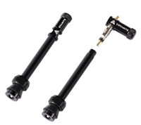 Valves (60mm) et bouchons de valve Granite CNC/démonte obus Juicy Nipples