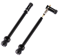 Valves (80mm) et bouchons de valve Granite CNC/démonte obus Juicy Nipples