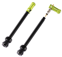 Valves (80mm) et bouchons de valve Granite CNC/démonte obus Juicy Nipples