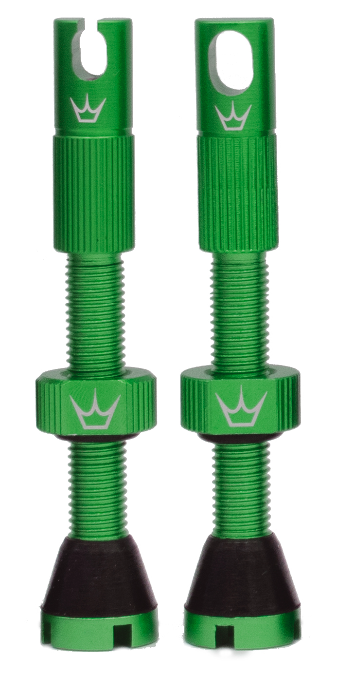 Valves Tubeless Peaty's MK2 Chris King 42mm emeraude