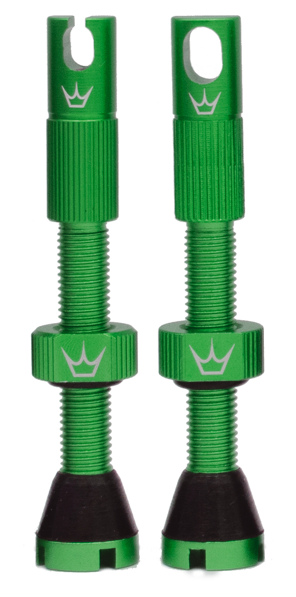 Valves Tubeless Peaty's MK2 Chris King 60mm emeraude