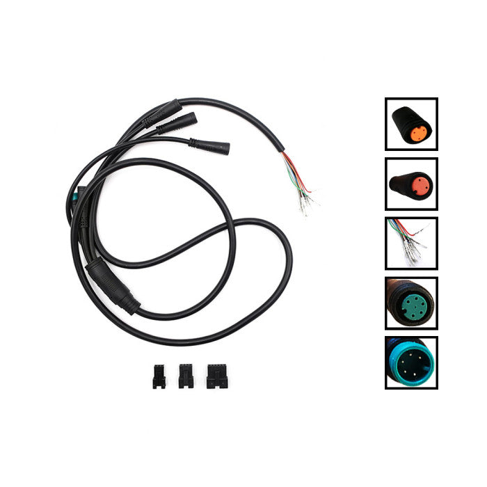 Cable data 5 en 1 E-cross - vue 3