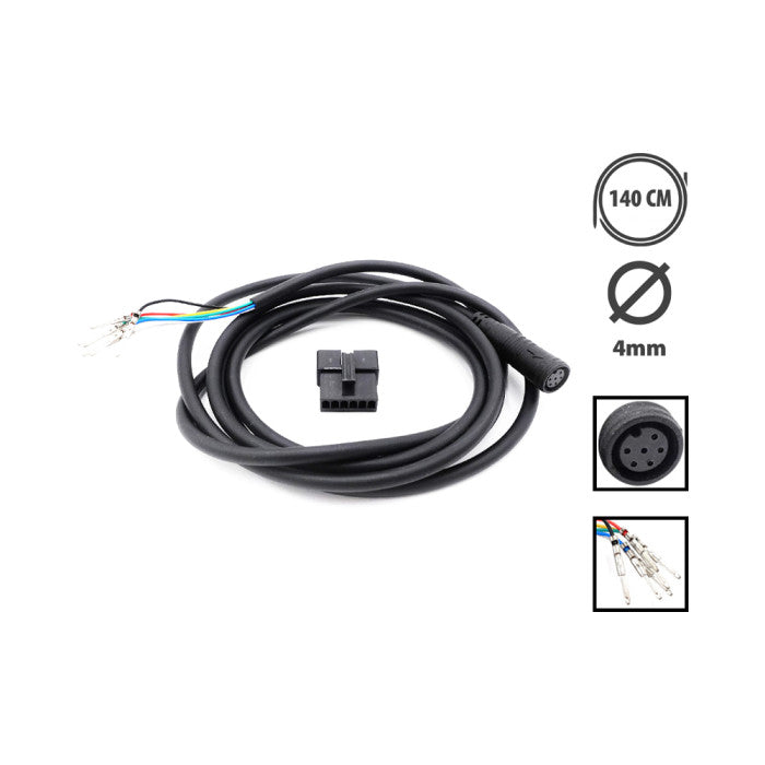 Câble data 5 pins femelle - vue 3