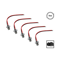 Câble prise JST 2 pin femelle x5pcs - vue 3