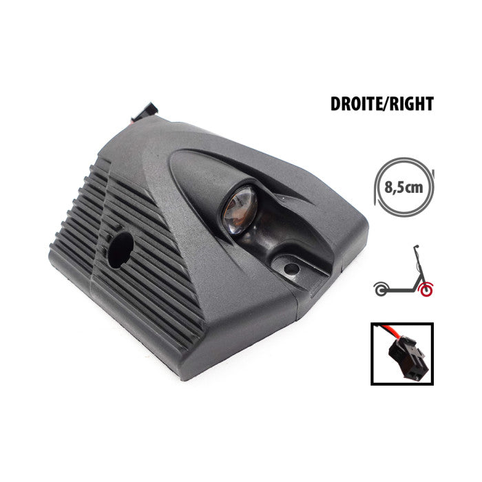 Cache plastique et Led Deck avant droite Kukirin G2 Master - vue 4