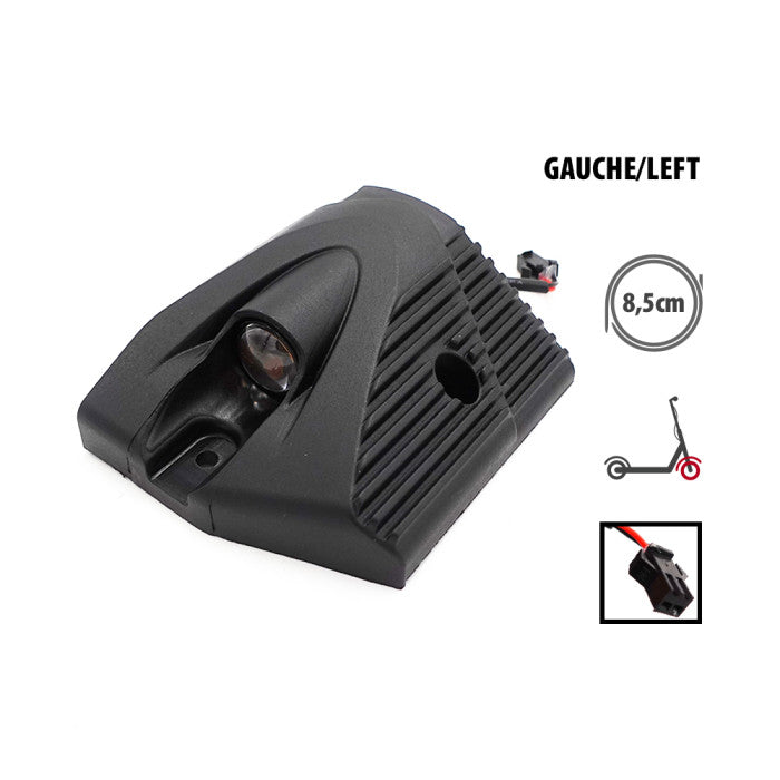 Cache plastique et Led Deck avant gauche Kukirin G2 Master - vue 4