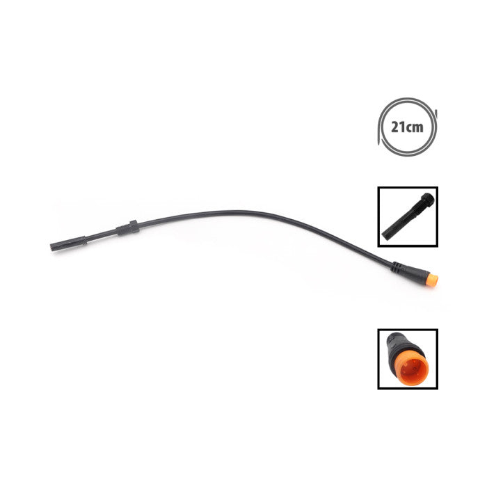 Zoom brake sensor waterproof 3-pin connector 210mm en situation
