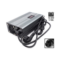 Fast charger 72V ➡️ 84V 1-10A GX16-3P - vue 4