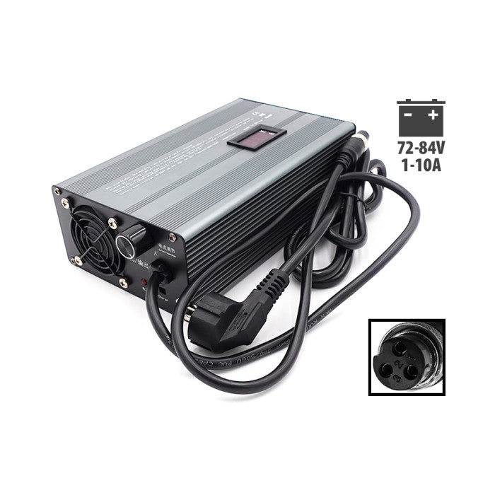 Fast charger 72V ➡️ 84V 1-10A GX16-3P - vue 4