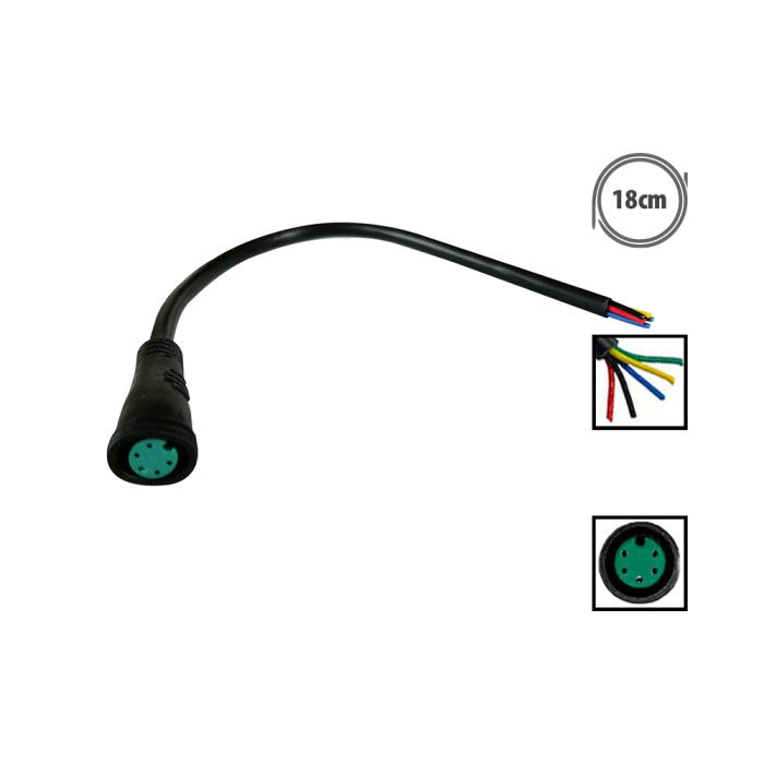 Connecteur etanche 2Pins femelle - vue 4