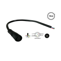 Connecteur etanche 2Pins femelle - vue 3