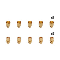 Connecteurs banane 8mm x10 pcs (5 male + 5 femelles) - vue 3