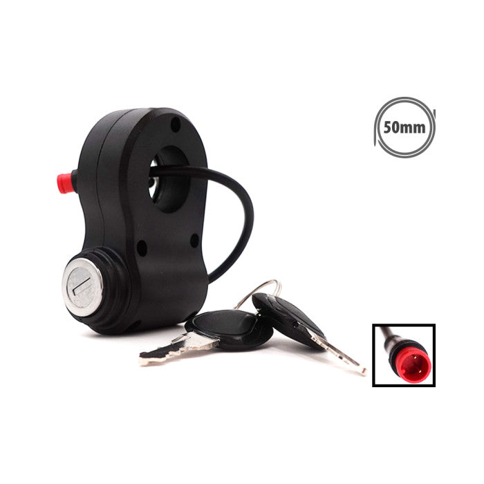 Contacteur a clé Kukirin G2 Pro / G2 Max 2 pins - vue 4