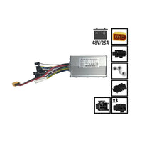 Etwow rear LED cable for 36V or 48V controller (4 pins) - vue 5