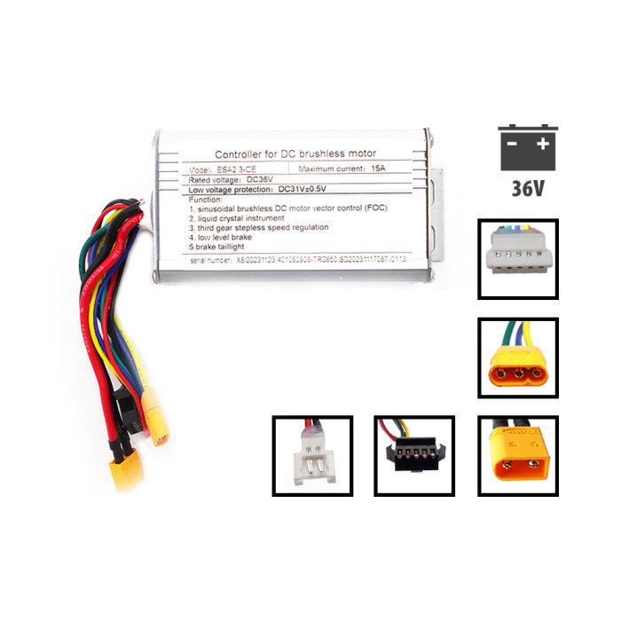 Controleur 36V 350W Kugoo Kirin S8 Pro et S1 Pro - vue 5