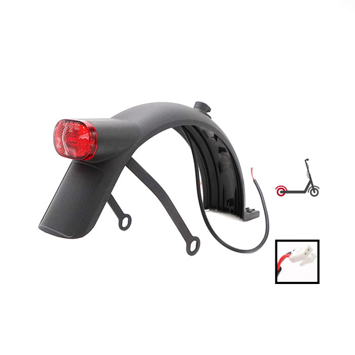 Xiaomi Scooter 4 2nd Generation Original Rear Mudguard (3-Hole Model) - vue 4