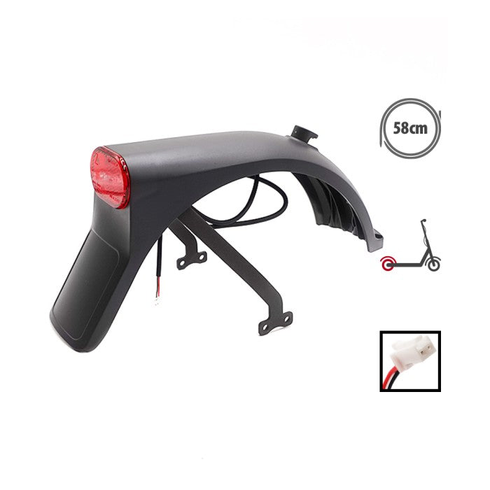 Rear fender Xiaomi Scooter 5 Pro - vue 5