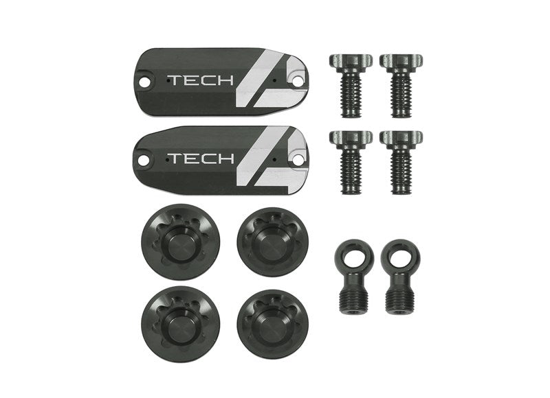 Hope Tech 4 V4 Custom Kit Pair Smoke