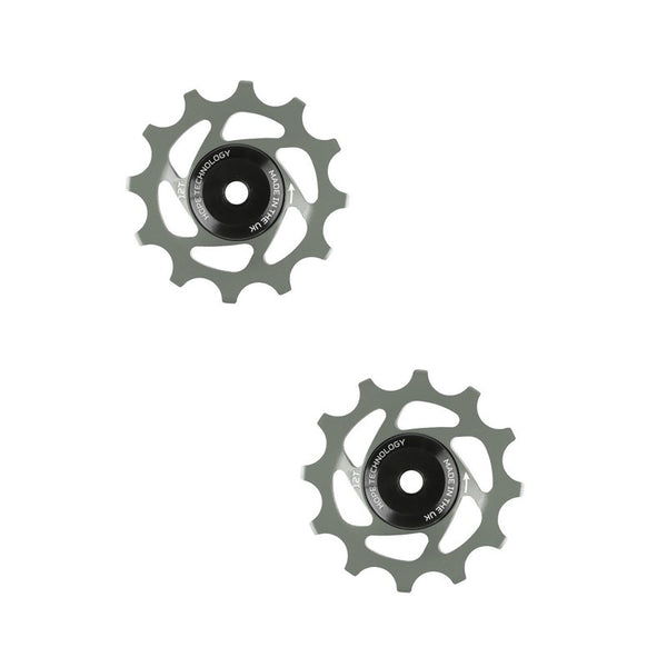 Hope 12 TOOTH JOCKEY WHEELS PAIR Smoke