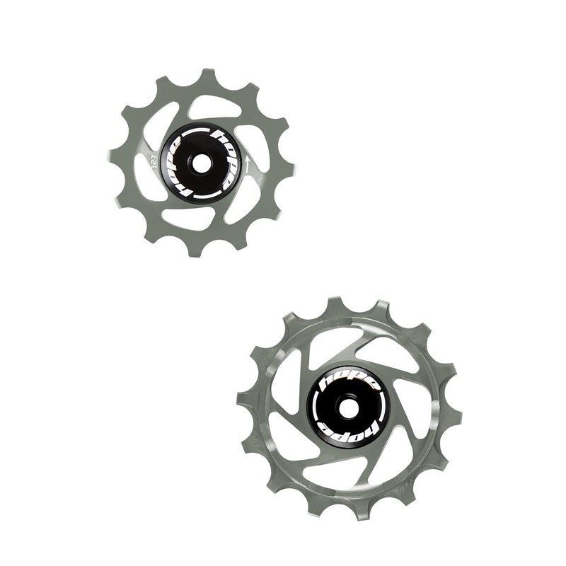 Hope 14T 12T Jockey Wheels Pair Smoke