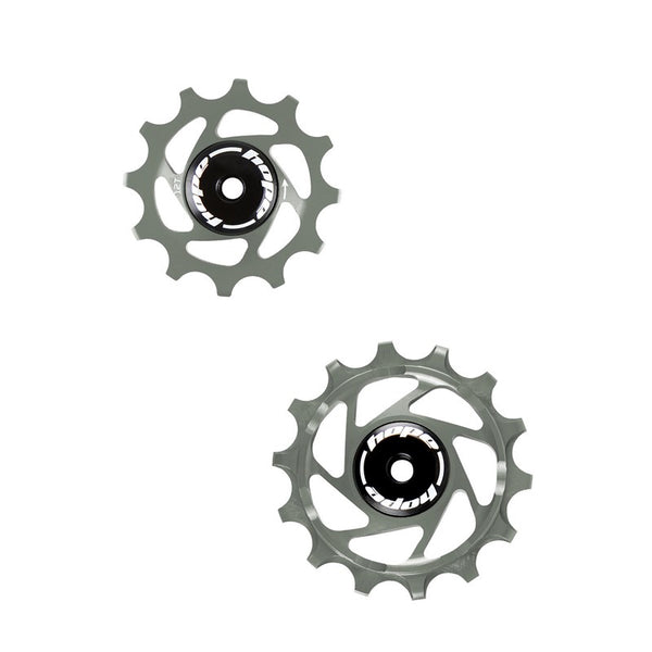 Hope 14T 12T Jockey Wheels Pair Smoke