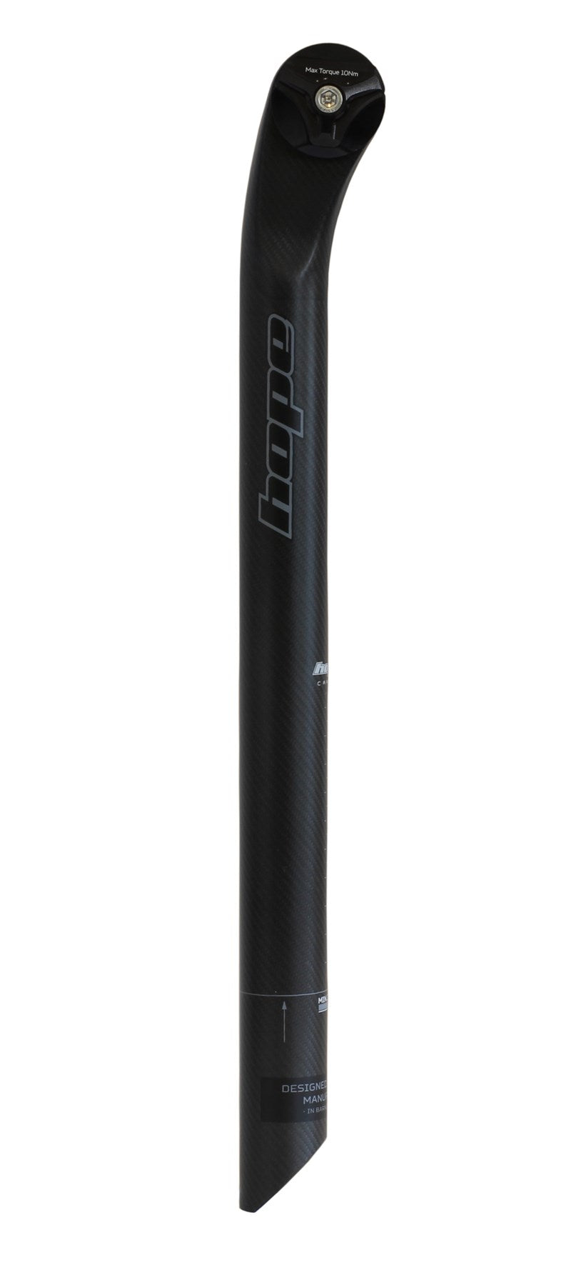 Hope Carbon Seatpost 30.9 x 400mm en situation