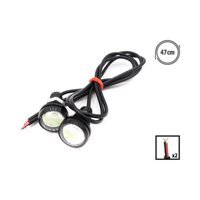 Feu de signalisation LED bleu polaire X2 Pcs - vue 3