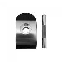 Reinforced lock Xiaomi M365 & M365 Pro - silver color - vue 2