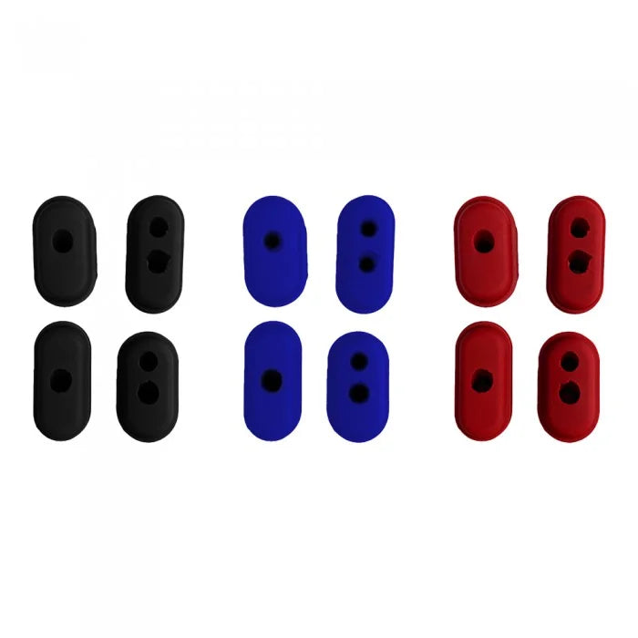 Poignées silicone (4 couleurs : rouge, bleu, noir, jaune) - vue 3