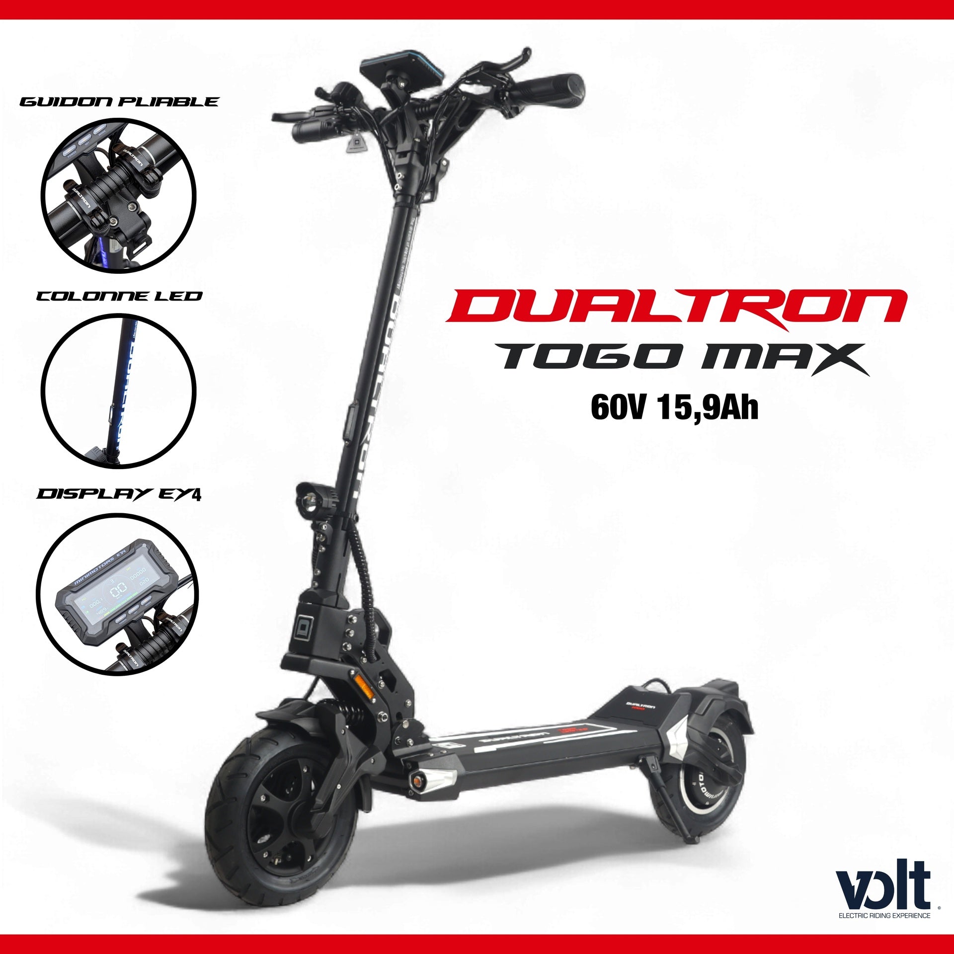 Dualtron Togo Max 60V 16A - vue 2