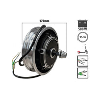 Moteur arrière Kugoo M4 500W - vue 3