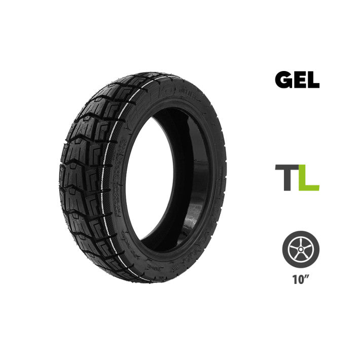 Pneu 10x2.75-6.5 Tubeless + gel anti crevaison Urbanglide E-cross - vue 4