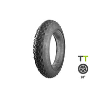 Pneu 20x4 fat bike - vue 3