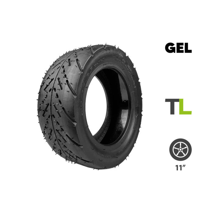 10x2.125-6.5 Ninebot F Xiaomi Mi4 Tubeless Puncture-Proof Gel Tire - vue 5