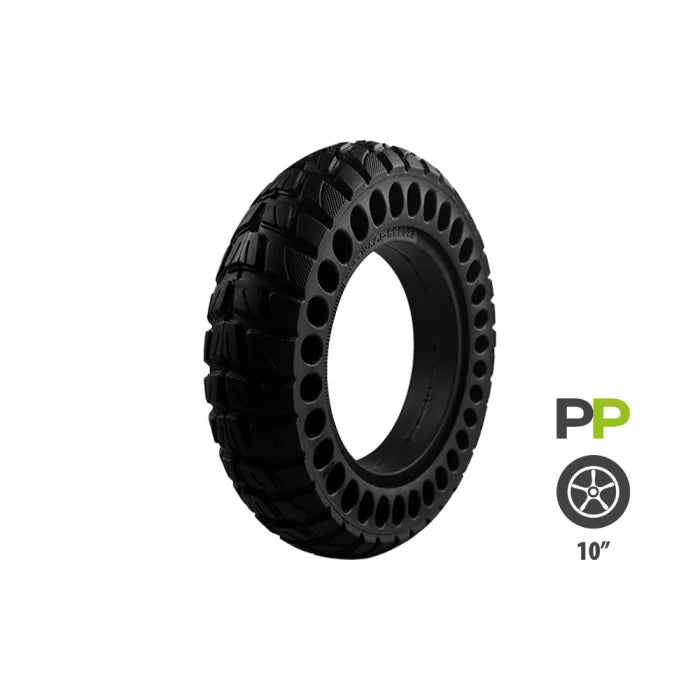 Pneu plein 10x2.50 - 36mm offroad Kugoo M4 M4 Pro - vue 4