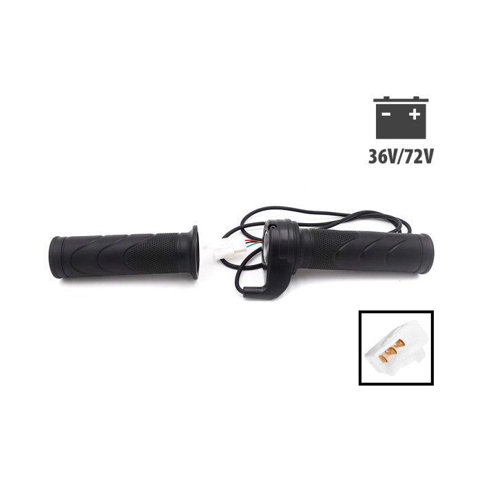 Throttle grip 36-72V - vue 3
