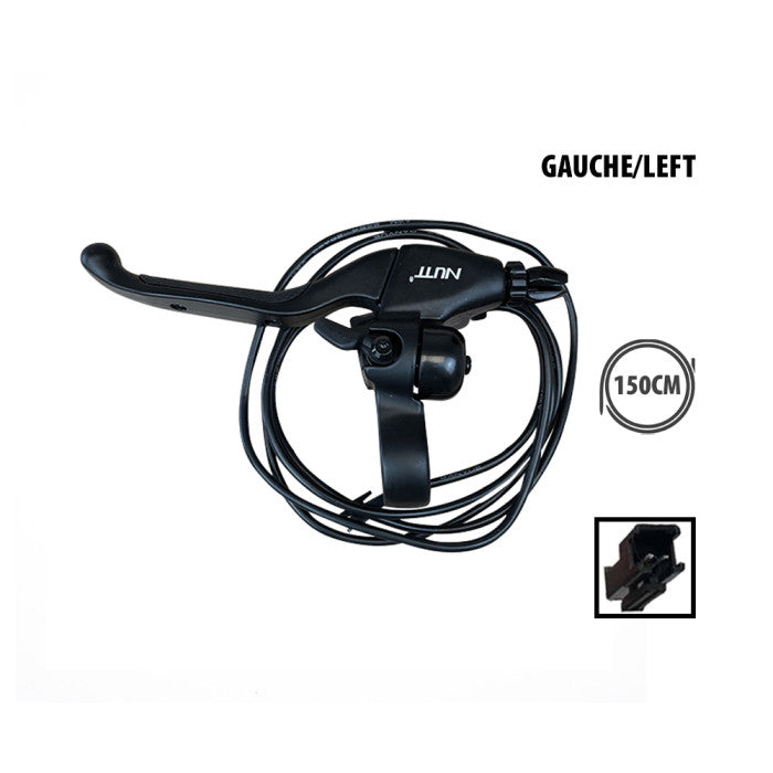 Poignée de frein gauche Nutt avec sonnette cable 150cm JST - vue 3