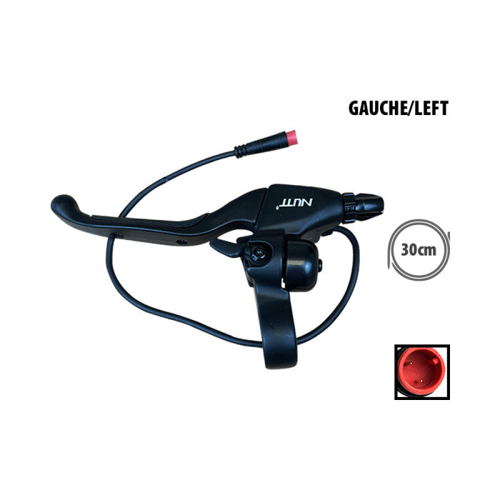 Poignée de frein gauche Nutt avec sonnette connecteur étanche 30cm - vue 4