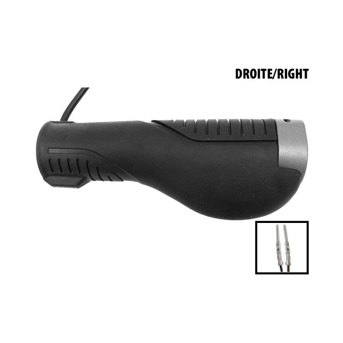 Vsett 8 right handlebar grip - vue 2