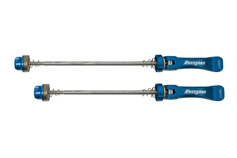 Hope Quick Release Skewer Pair Road 130mm en situation