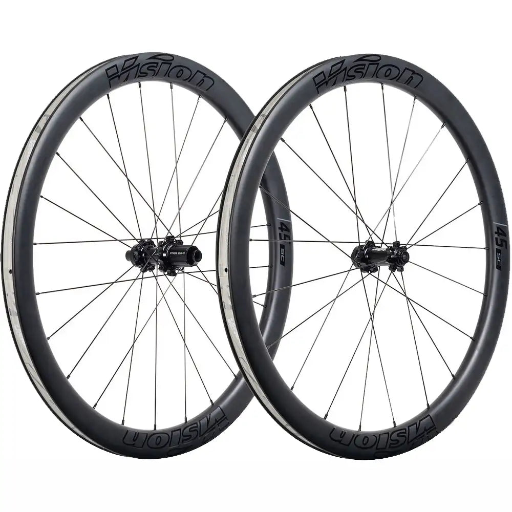 Paire de roues Vision SC-45 Disc Carbone (avec pneus)
