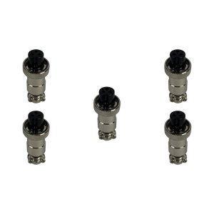 Prise GX12 3 pins femelle x5 pcs